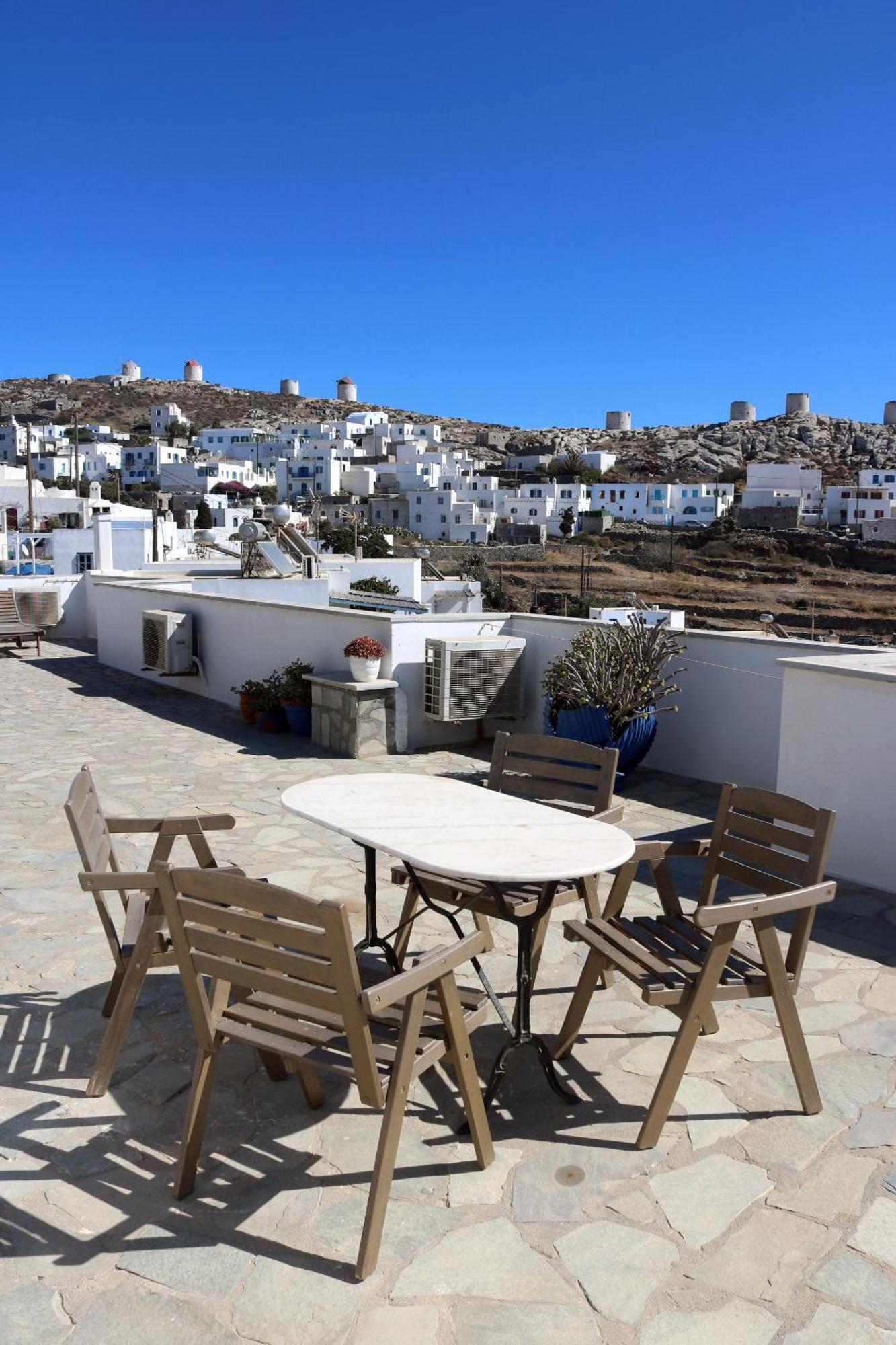 Pension Ilias - Chora Amorgos Aparthotel Exteriör bild