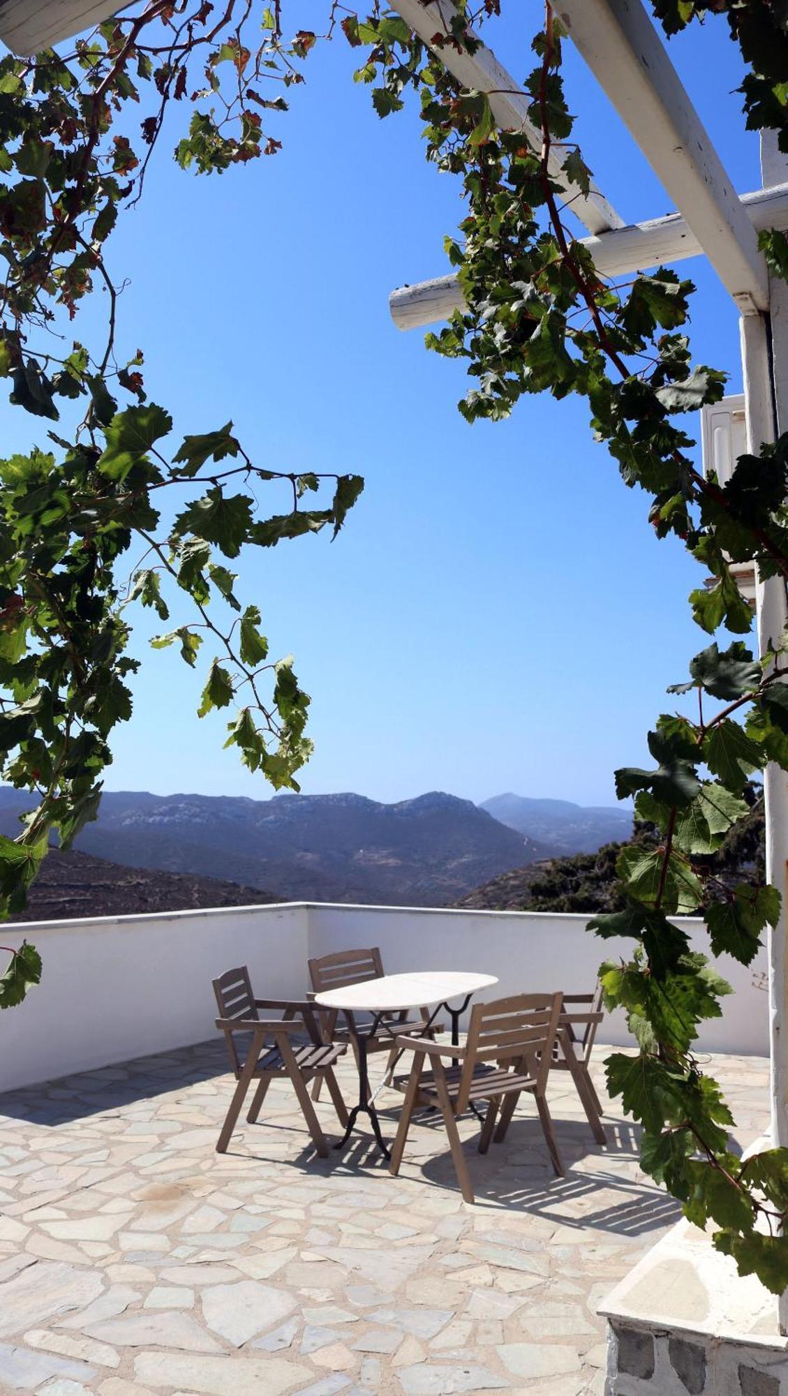 Pension Ilias - Chora Amorgos Aparthotel Exteriör bild
