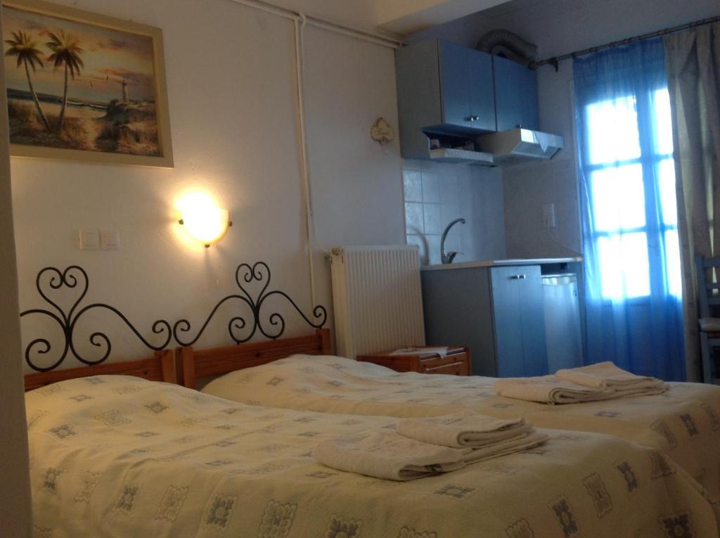 Pension Ilias - Chora Amorgos Aparthotel Rum bild